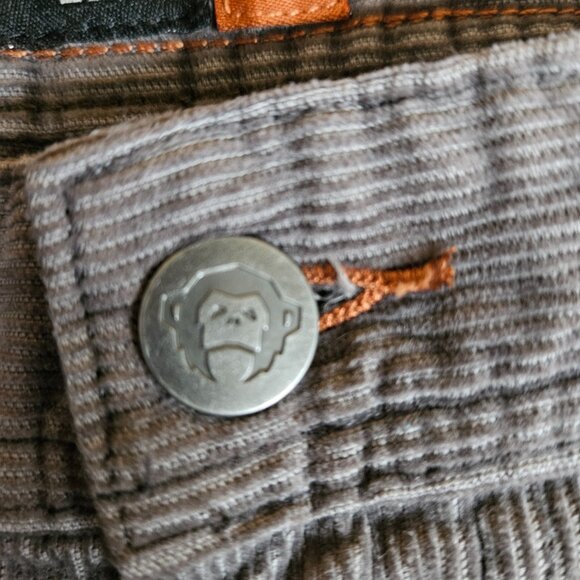 Howler Brothers Pants Mens 36 X 33 Frontside 5 Pocket Corduroy Slate $129 NEW - Picture 8 of 12